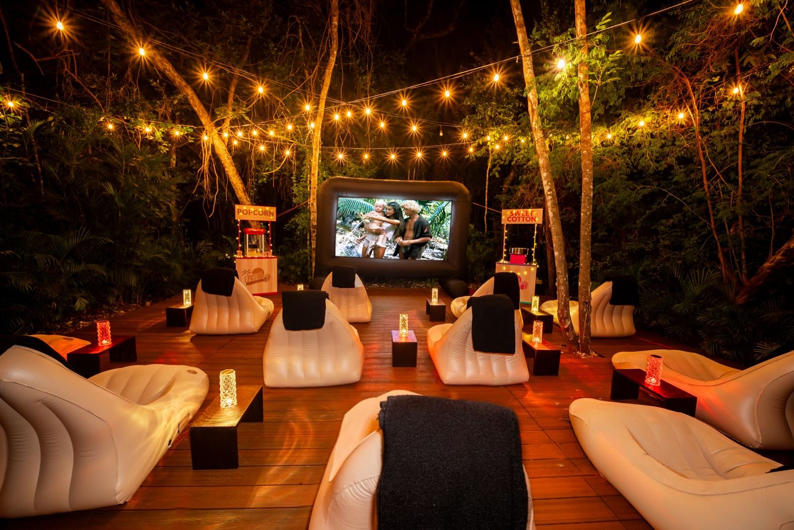 Cine al Aire Libre Selva Maya